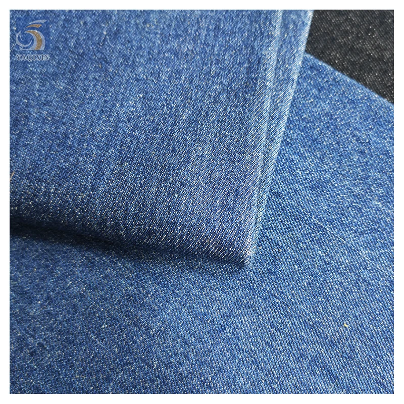 Premium 100 Twill Cotton 12 oz Plain Washed Denim Jacket Jeans Fabric Custom Made from Pakistan Woven Textile Technology