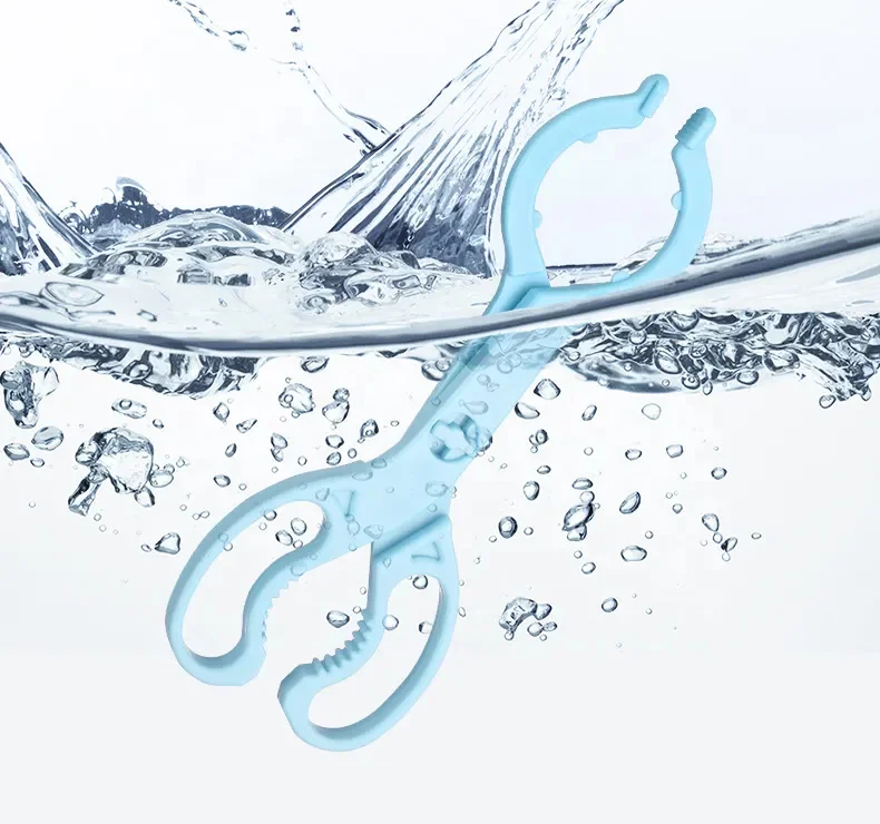 Multi-Functional Baby Bottle Tongs Clip Heat Resistance Non-Slip Feeding Milk Bottle Clamp