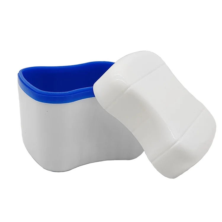 Tooth storage box with strainer orthodontic appliance holder box invisible socket storage box