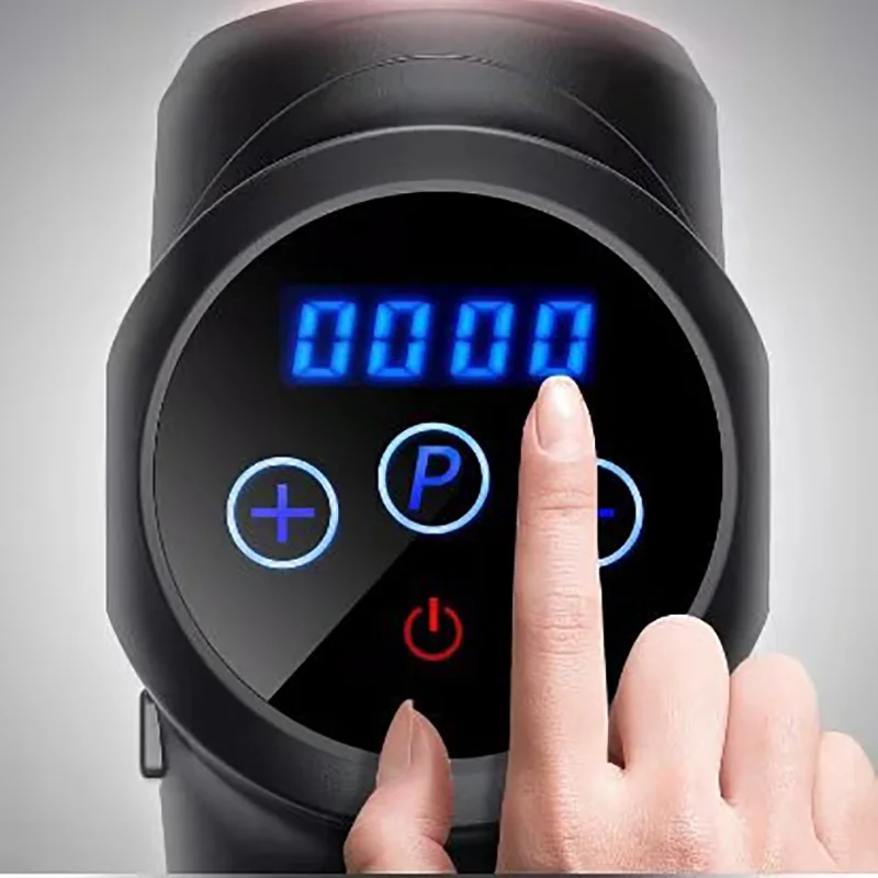 High Power Muscle Massage Gun High Speed Vibration Massager Gun After Fitness Decompose Lactic Acid Relief Pain Relax Body
