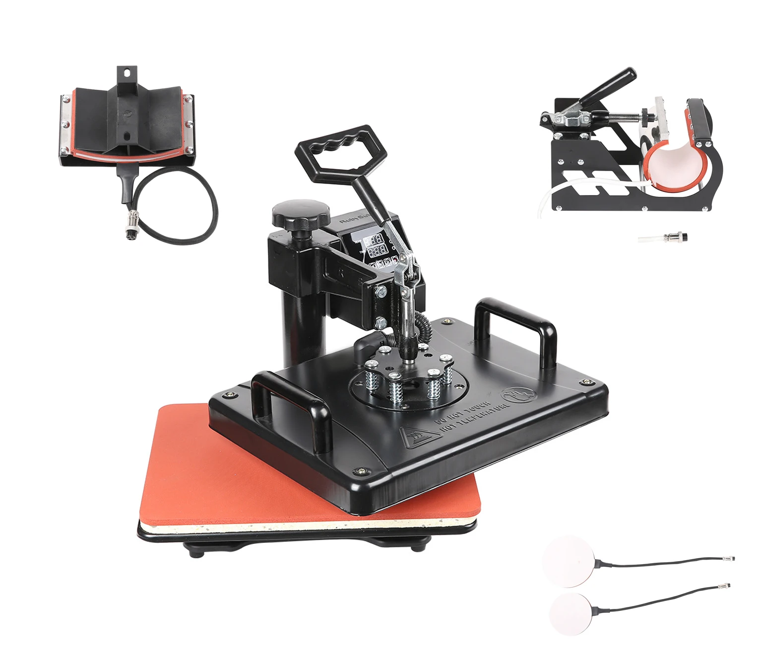 OEM Factory supply sapphire 6 in 1 multi function heat press machine with accessories