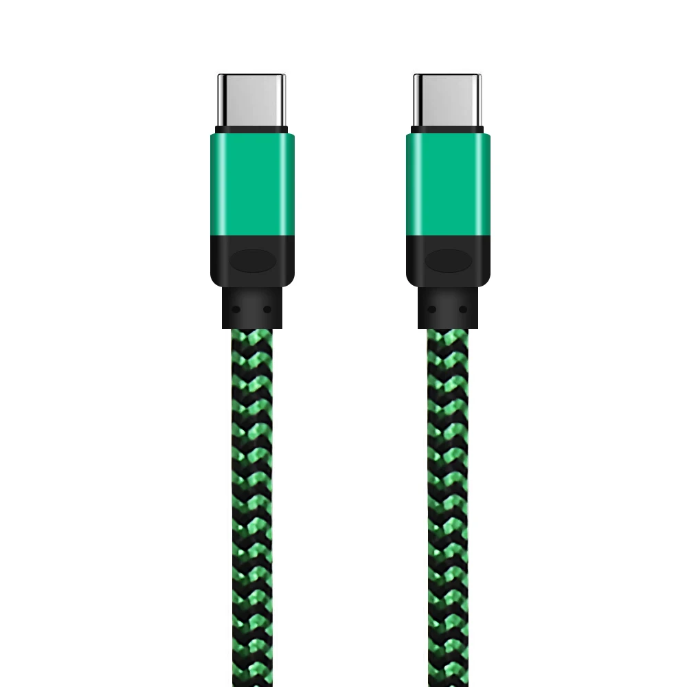 Лидер продаж плетеный кабель Usb Type C для iPhone быстрой зарядки Pd 18 Вт