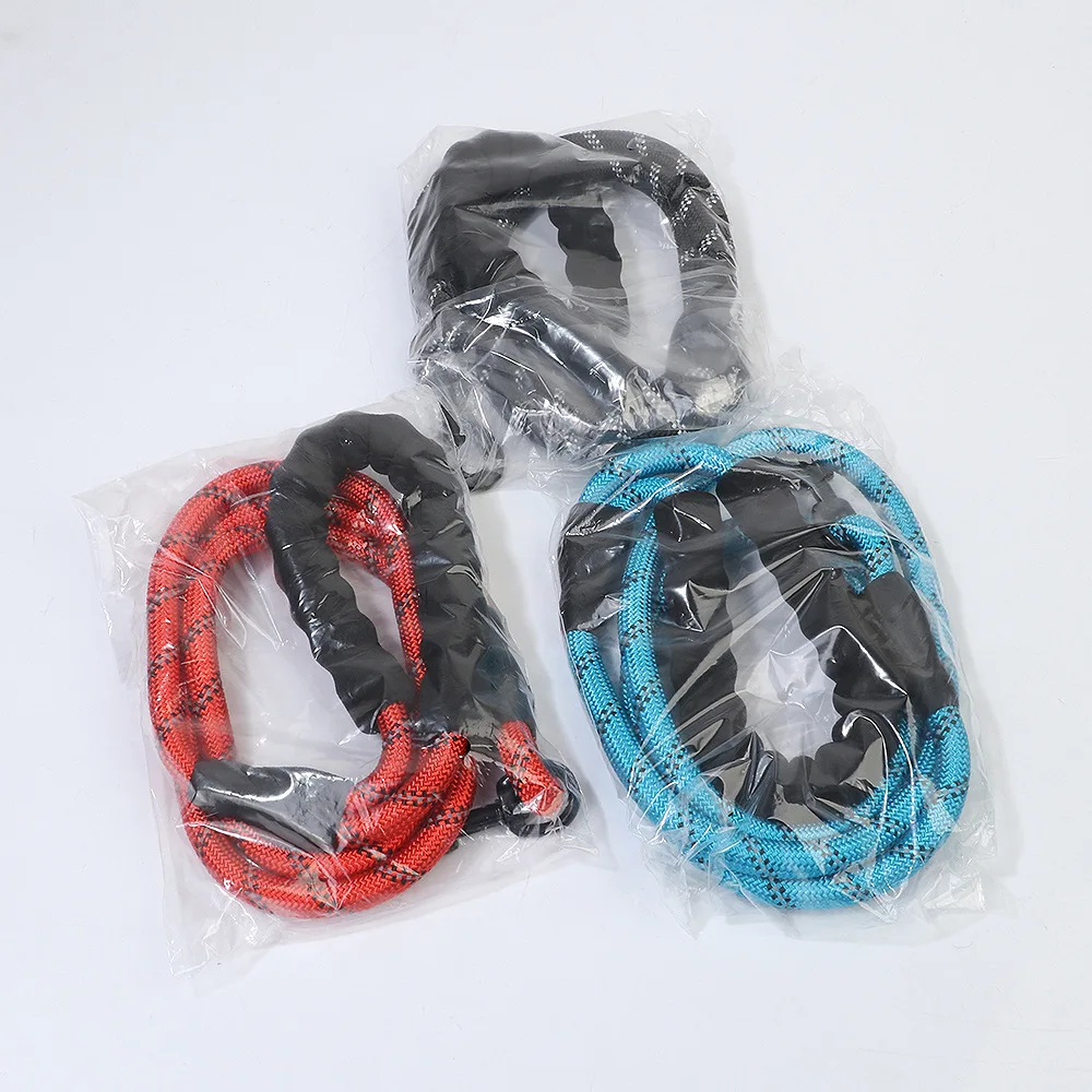  Upgrade Highly Reflective Threads Strong Durable Polyester Dog Leash with Comfortable Padded Handle for Medium Large