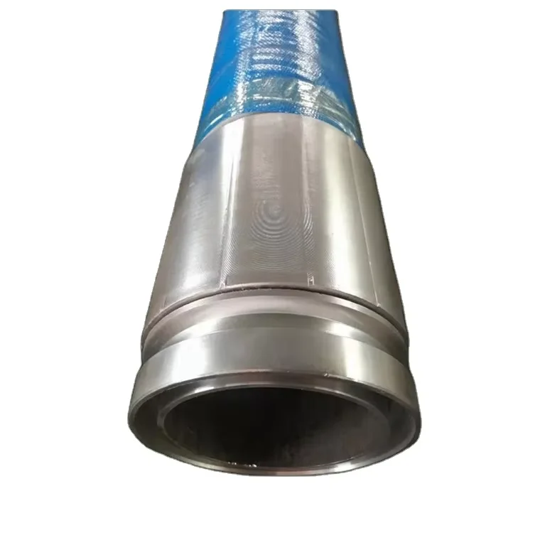 schwing end hose Dn125 x 4 meter with single female end