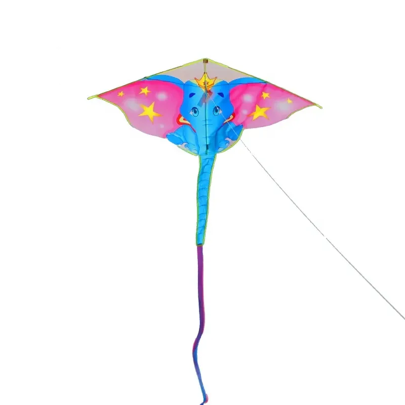 New Polyester made Cartoon Animal Kite Flying Elephant Kite Dumbo Kite