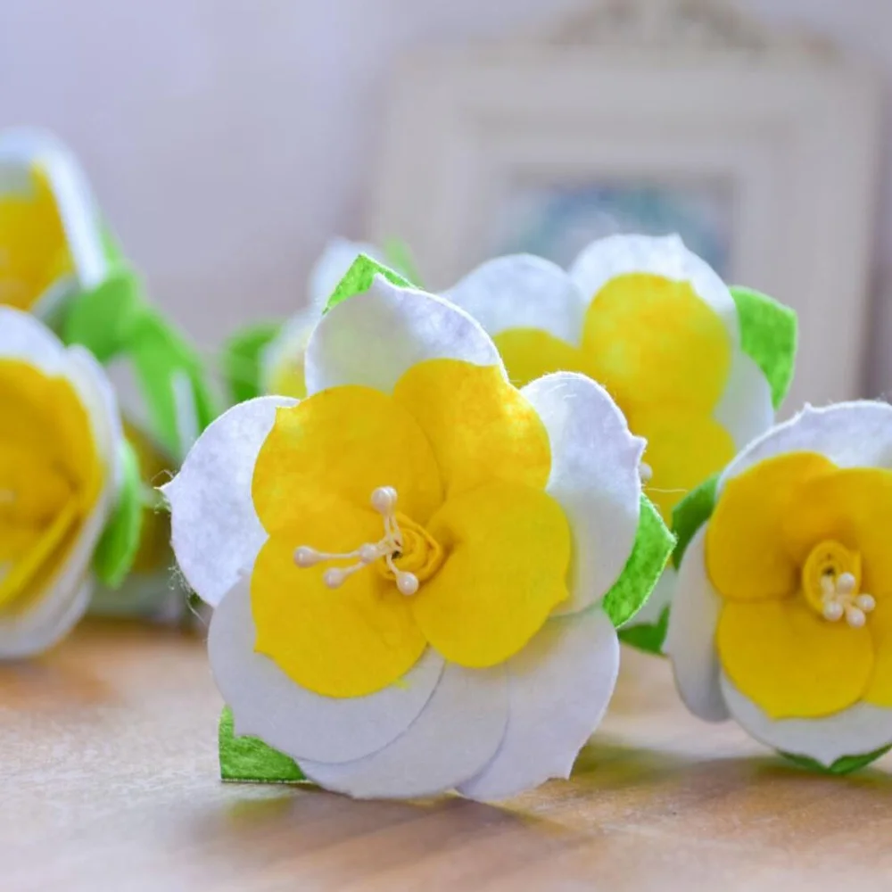 Non-woven Fabric Felt Supplies Handicraft Kits DIY Artificial Flower Making Set for Home Decorating Onarment