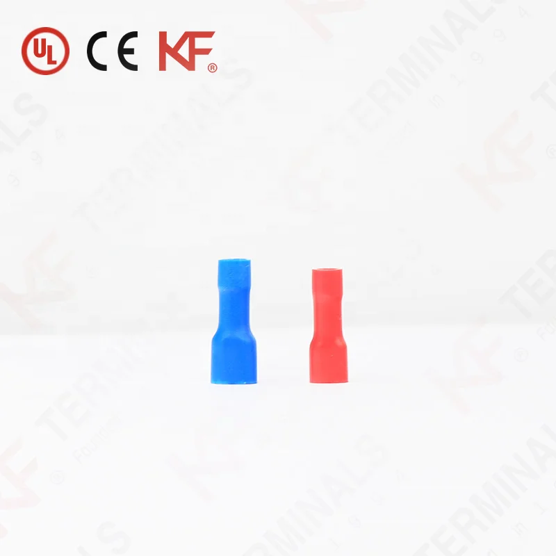 FDFD 1.25-187 (8) Cables Wires 0.5~1.5mm2 Waterproof Connectors Fully Insulated Wire Terminal Quick Disconnect