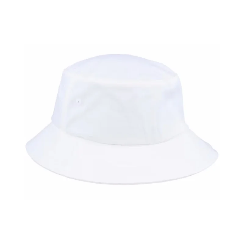 2024 Summer Drink White Bucket Hat Wholesale Custom Embroidery Logo Cotton Outdoor UV Protection Fisherman Hat For Women Ladies