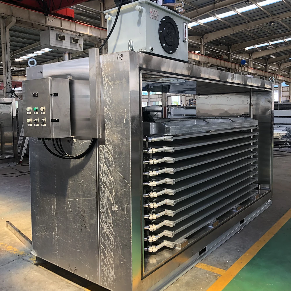 Horizontal Individual Contact Plate Quick Freezer Plate Freezer