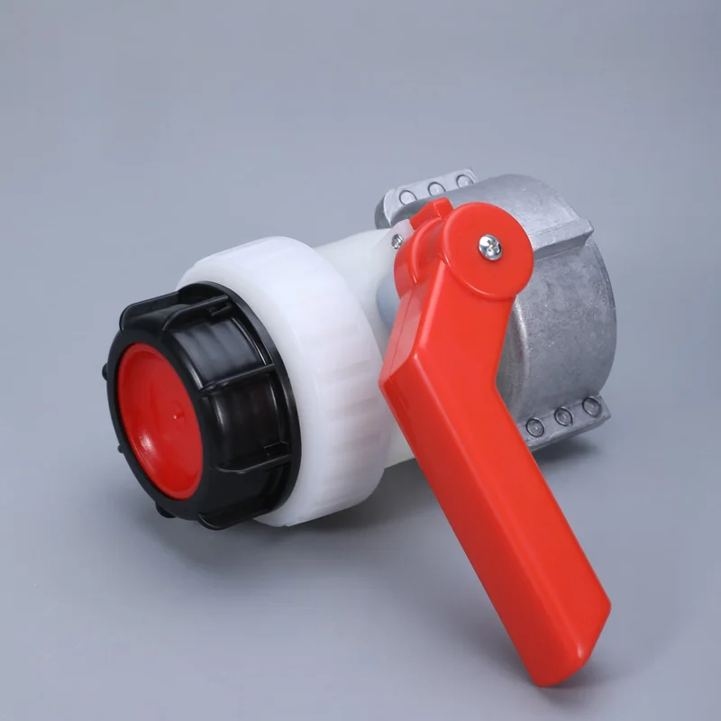 DN60 80mm Ball Valve For IBC Tank Acid And Alkali Resistant Plastic Water Container Valve Fitting