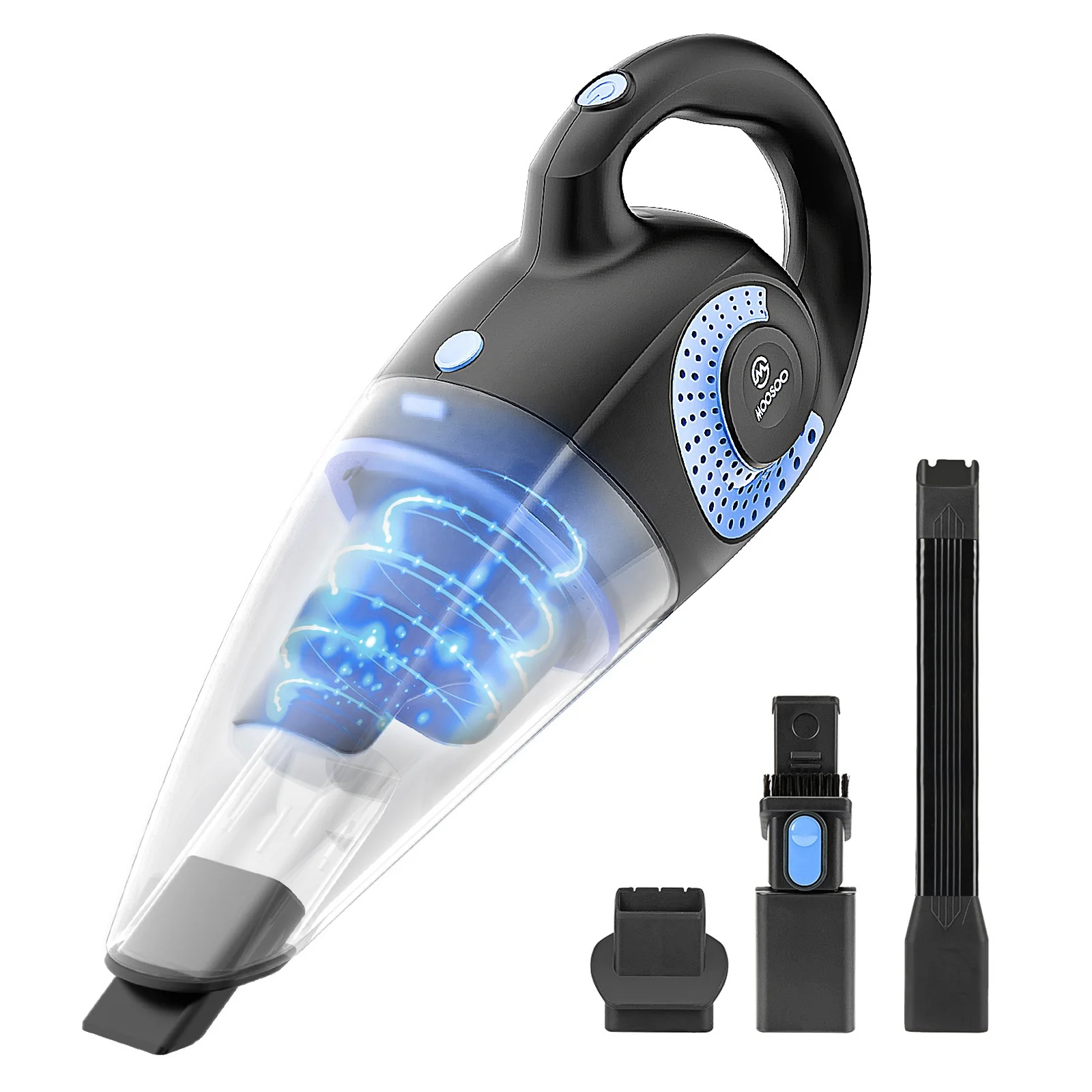 MOOSOO M4 Wet And Dry Handheld Vacuum Cleaner For Home Strong Suction Handheld Vacuum Cleaner Handheld Portable Mini Hand Vacuu