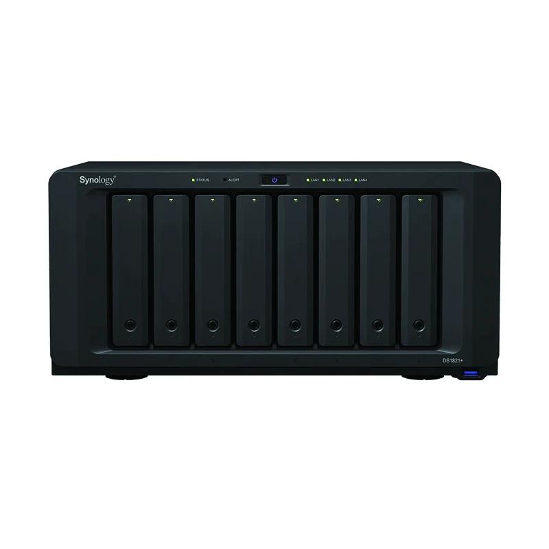 New Used Synology DS1821+  8 bay nas Network Storage Cloud Server for Corporate Office File storage Data sharing disk 10 Gigabit