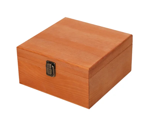 Dried flower wooden box glass covered wooden box candy boxes with covered