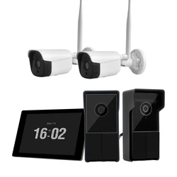 Video Doorbell camera intercom system for  Villa 2023 new arrival Tuya APP 10.1  LCD noise suppression and echo cancellation