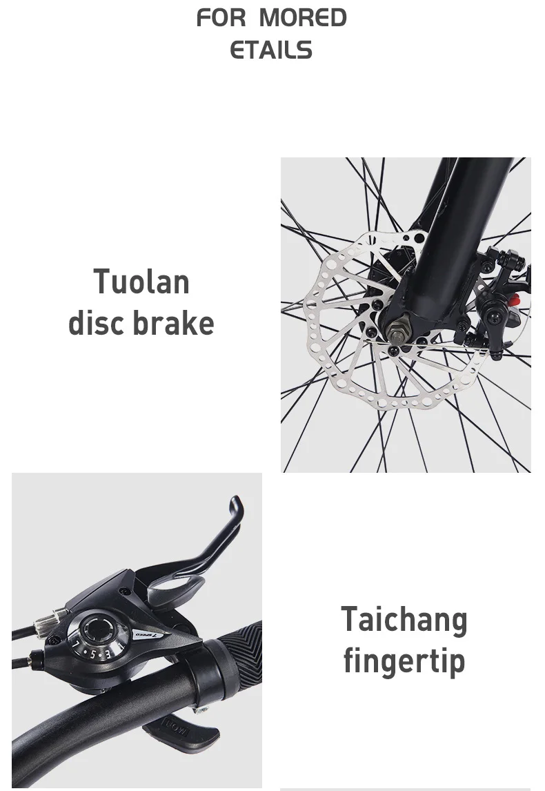 Adults mtb bike with double disk brakes China factory 2023 cool design 24 and 26 inch carbon steel mountain snow bicycle