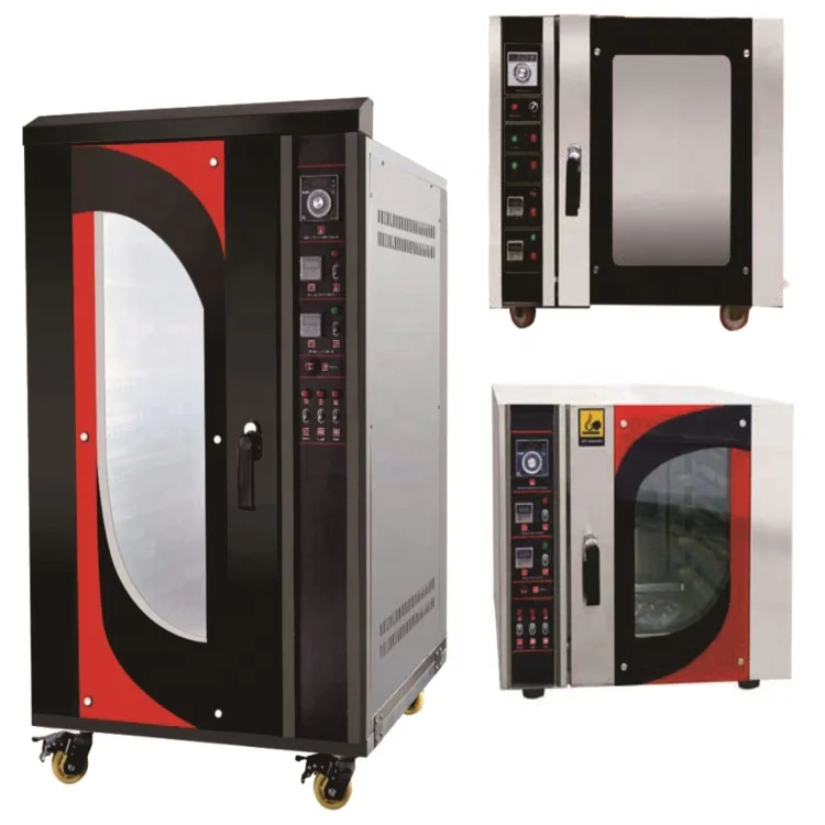 Commercial Gas Hot Air Convection Oven Gas 10 Trays Gas Oven For Bread Making Bakery Machine with CE Approval Good Price