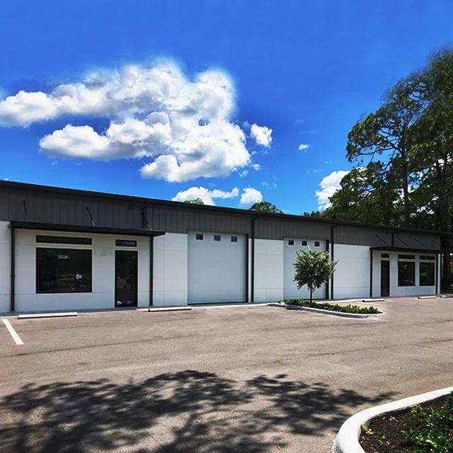 Low cost flame retardant material warehouse building prefab warehouse steel warehouse