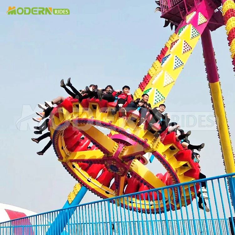 Super pendulum 360 degree amusement park facilities carnival funfair thrill rides for sale