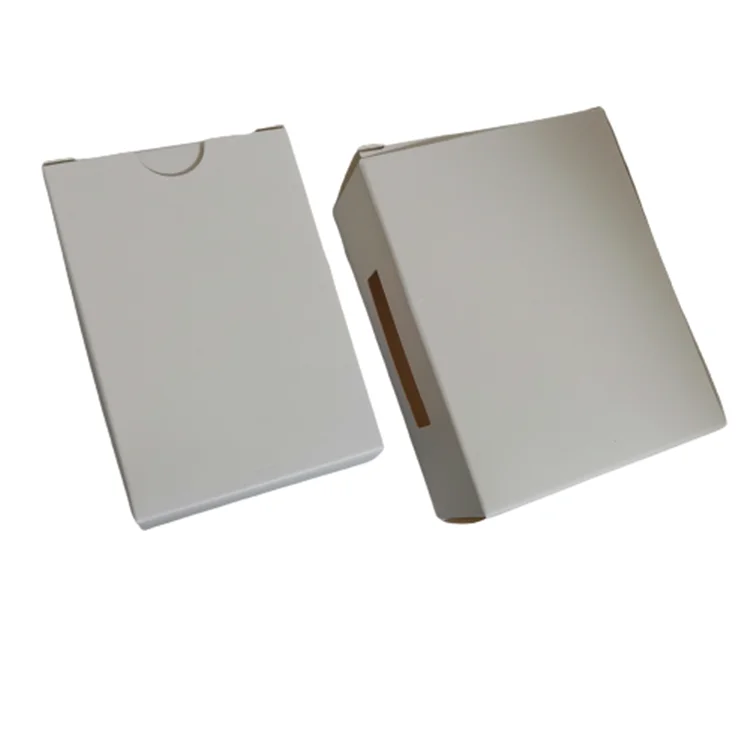 The new Mobile phone toughened film packaging box mobile phone film box custom Data USB Fast Charger Cable Paper Box with hook