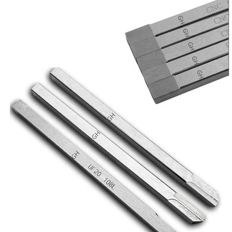 CNC Metal Hard alloy cutting tool Flat Tungsten carbide tips brazed Turning cutter for copper alloy steel