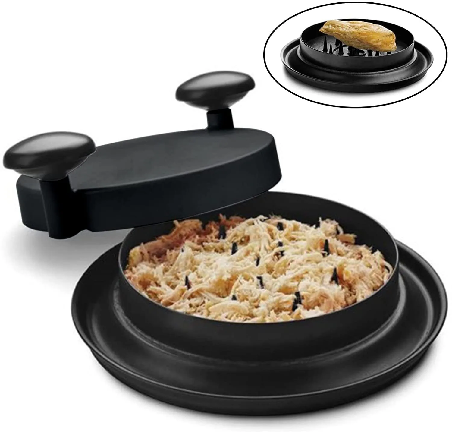 new BBQ Shred Machine Better Than Bear Claws Meat Shredder For Pulled Pork Beef Chicken Multifunctional Masher chicken shredder