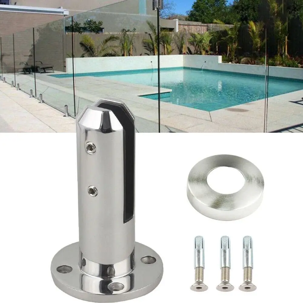 Top Sale  Frameless Glass Pool Fencing Railing Stainless Steel 316  Glass Fence Spigots