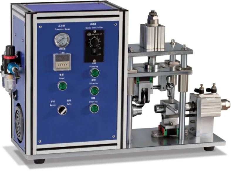 Semi-Auto Grooving Machine for Cylinder Cell Lab Research and Trial