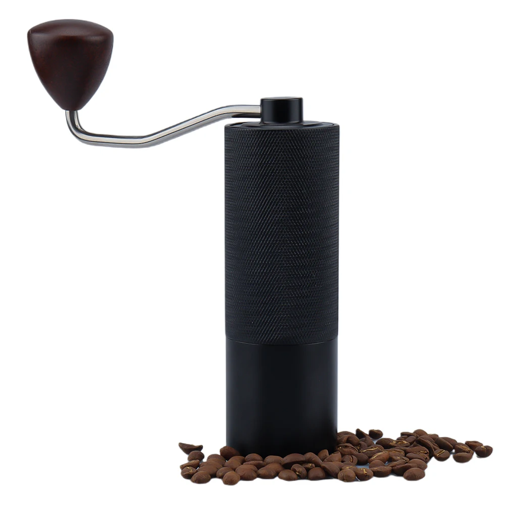 Hot Selling Wholesale Stainless Steel Home Manual Grinder Coffee Grinder Good Price Bean Mill Black Color Hand Coffee Grinder