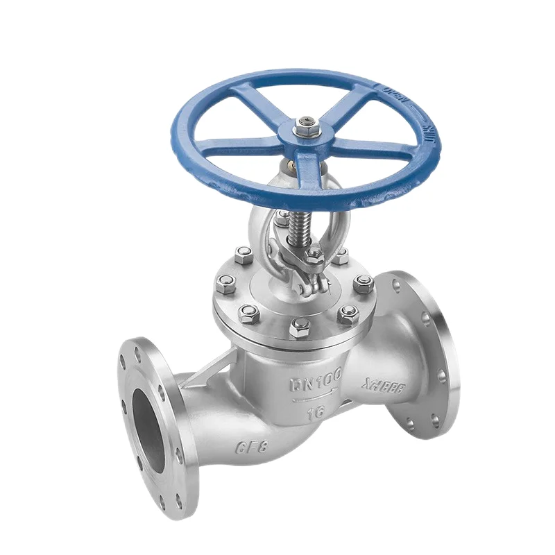 Stainless Steel Flange  Globe Valve Manual High Temperature Globe Valve For Steam