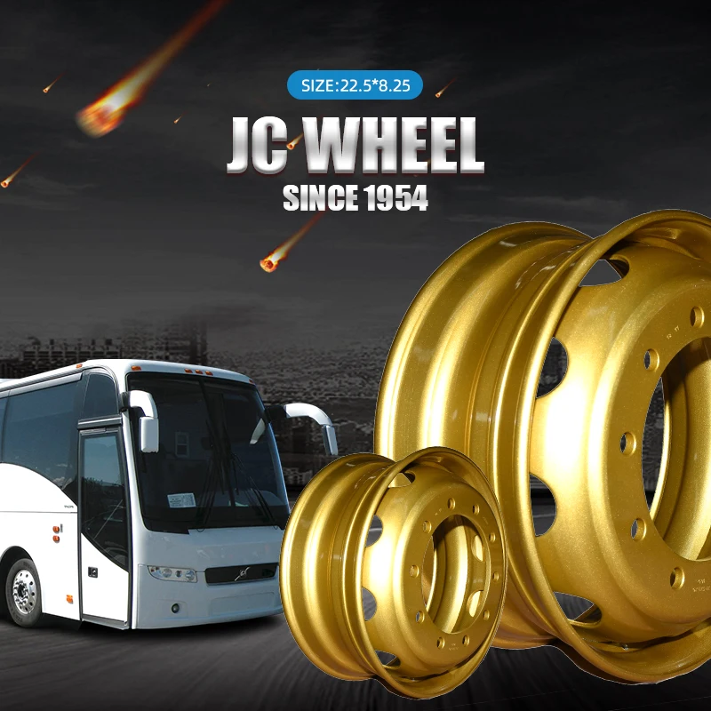 22,5x8,25 толщина 14 мм-16 мм запчасти для грузовика прицепа Серебристый стальной обод колеса