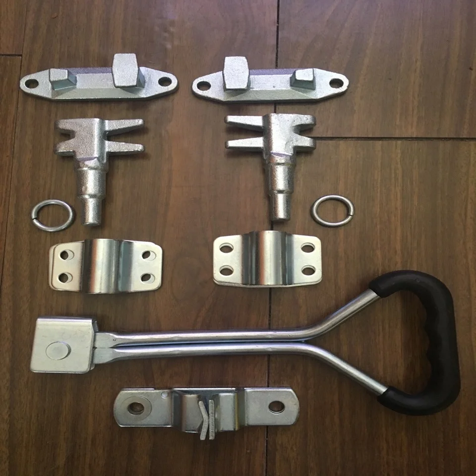 534256 Truck rear door lock steel container door handle lock cam bar lock trailer parts