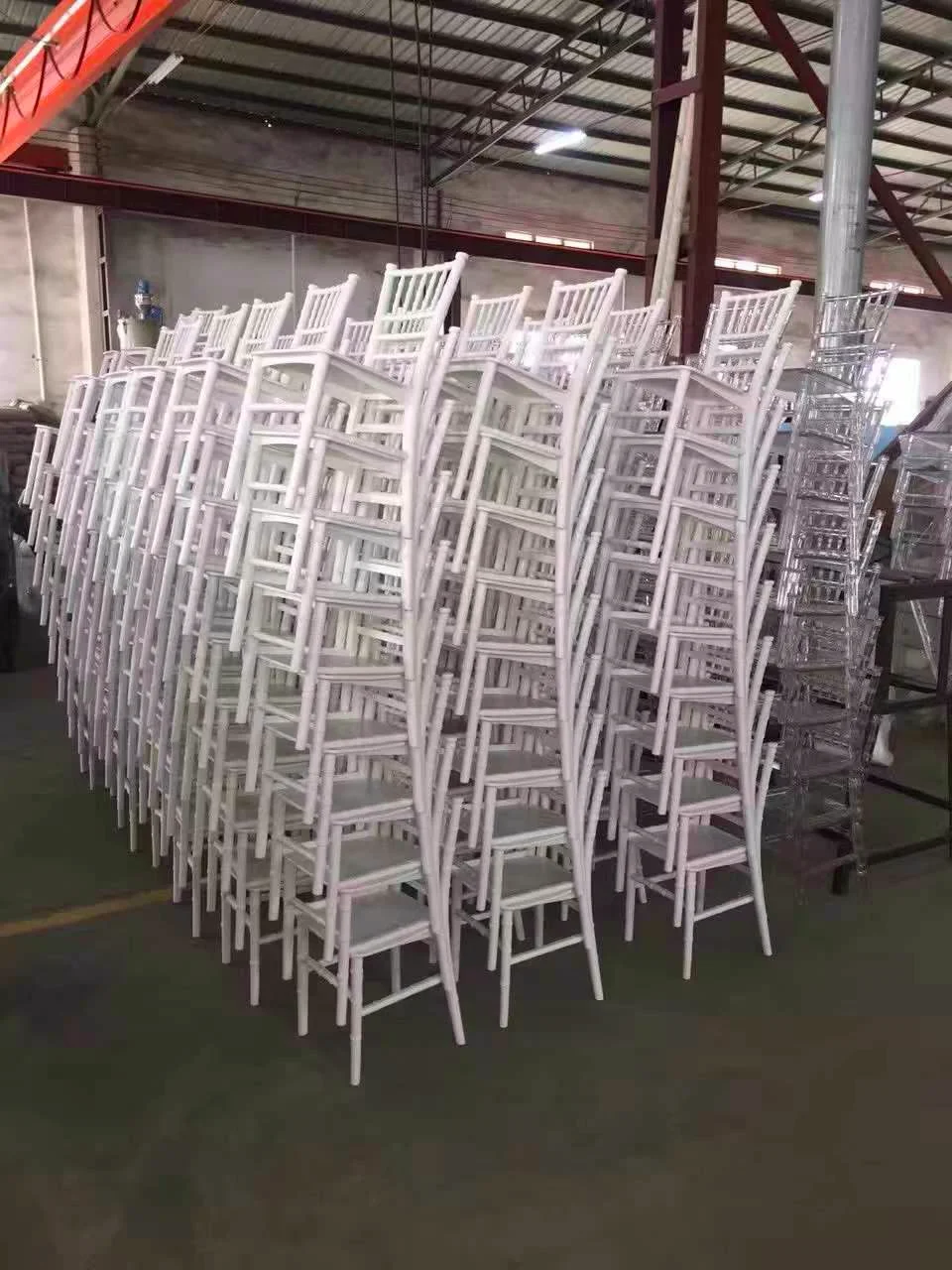 Luxury wedding crystal banquet chivalry chair kids party chiavari  clear transparent plastic acrylic ghost chairs