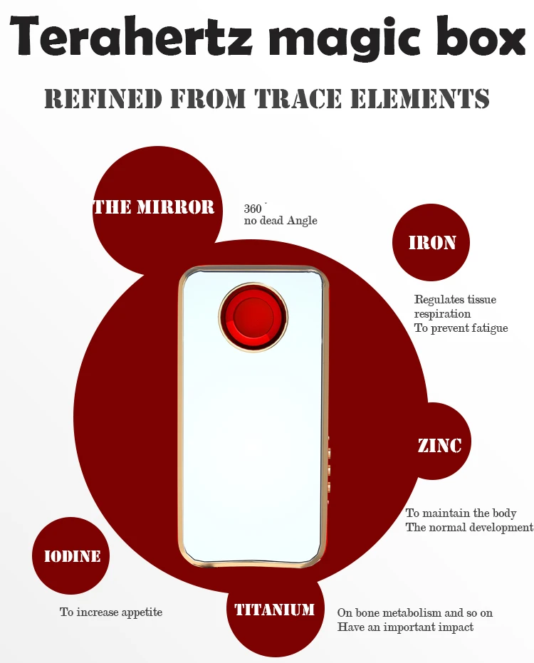 Terahertz magic box terapia thz healing devices infrared near luce quantum therapy product terahertz quantum