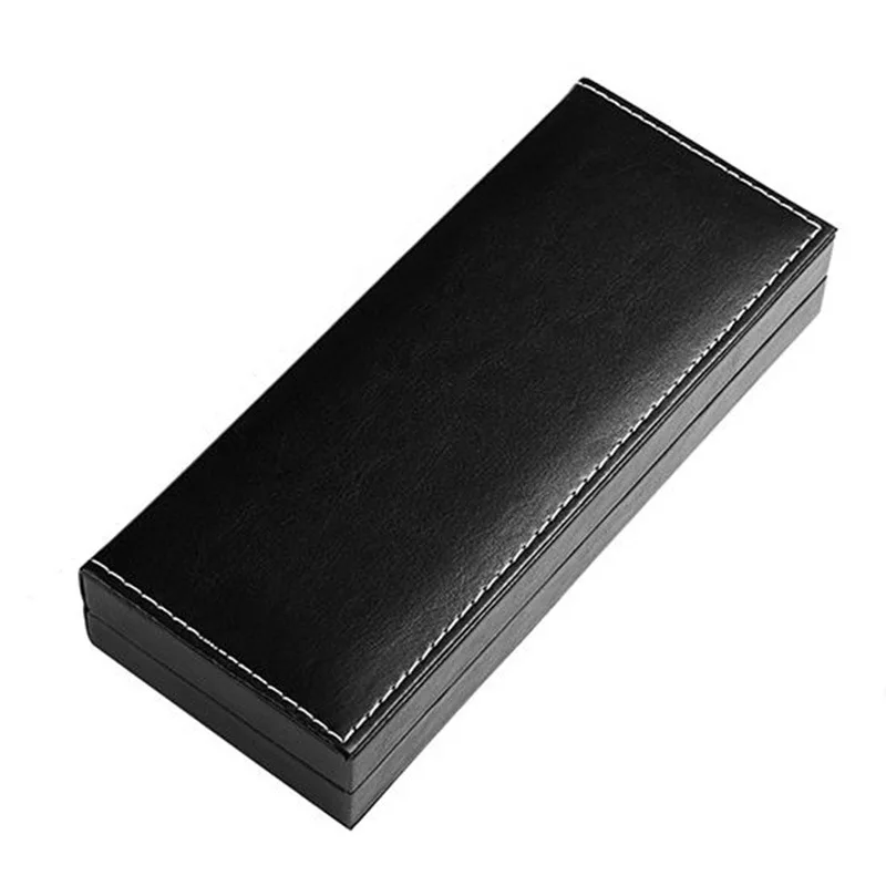 GemFully Leather Pen Cases Luxury Pu Leather Gift Box for Pen Custom logo