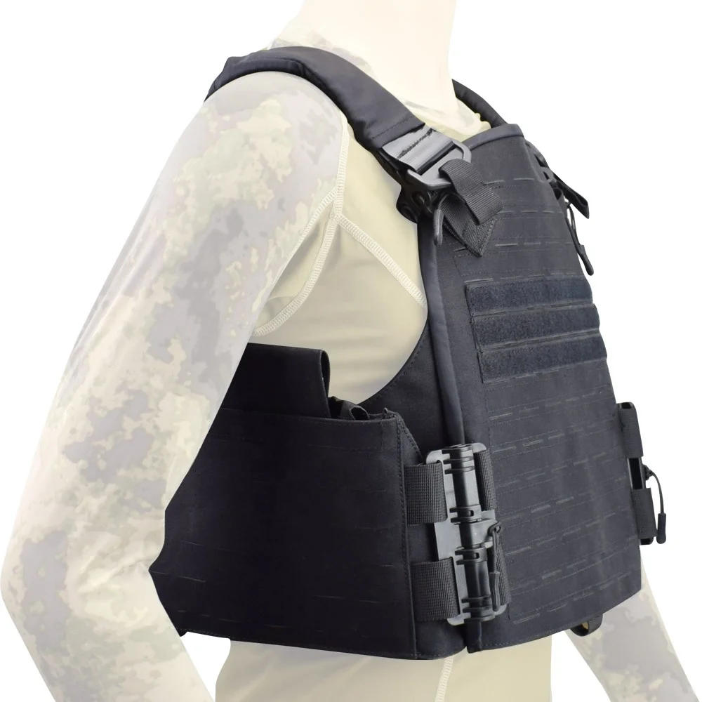 Action Union high quality Vest Lightweight 1000D Nylon Cloth Outdoor Laser Cut molle Tactical Vest