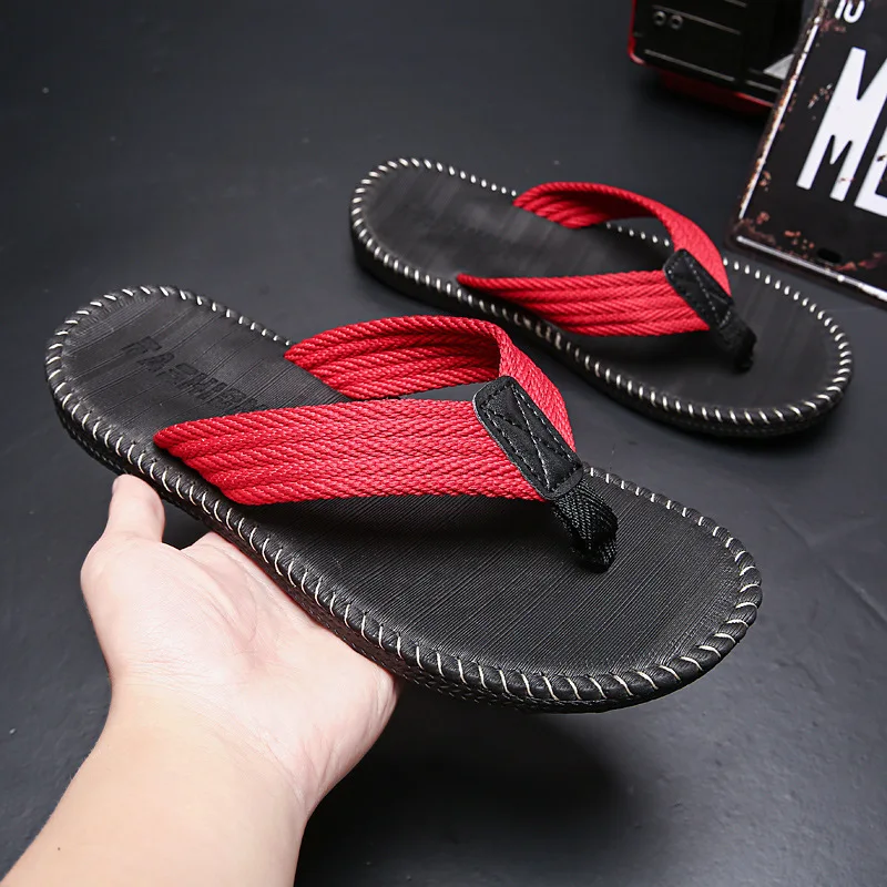 Wholesale New Arrival Summer Mens Sandals Fashion Leisure Beach Slide Slippers Men Flip-Flops Slippers