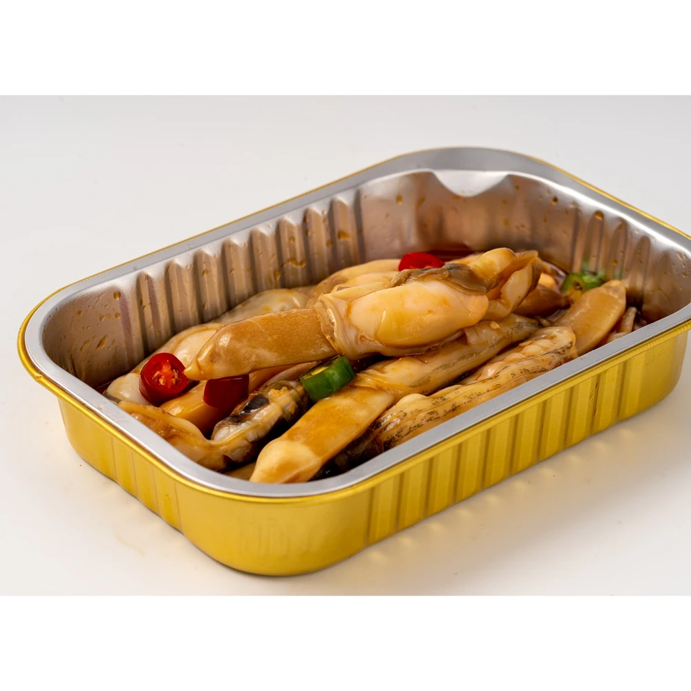 High Quality Control Palate Pleasure Delicious Seafood Pre-Made Marinated Razor Clam Meat