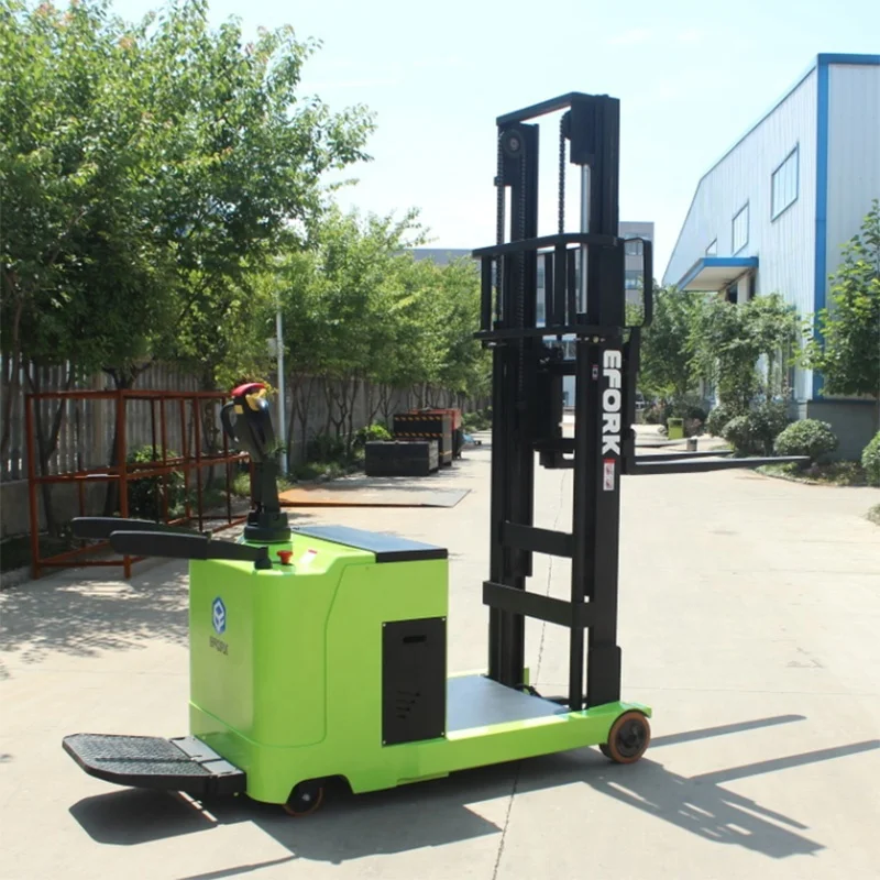 
Flexible Well-Operated Counterbalanced Battery Powerful Electric Standing Stacker Pallet Stacker 