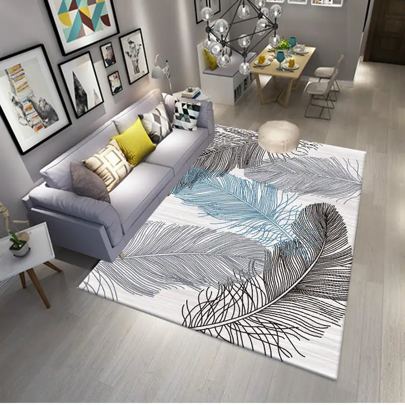 Factory Moroccan rugs Mat Carpet Floor Rubber Matting nordic carpet foot lm mat