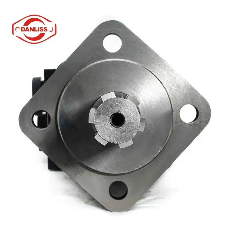 4 Bolt Flange Mounting Orbit Hydraulic Hydro Motor OMSY Extended Bearing for Mini Loader