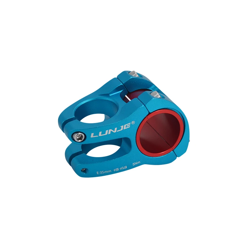 XT-A136 Black Red Blue 31.8-35mm Handlebar Stems Parts MTB CNC High Strength Light Weight Short Stem Downhill Mountain Bike Stem
