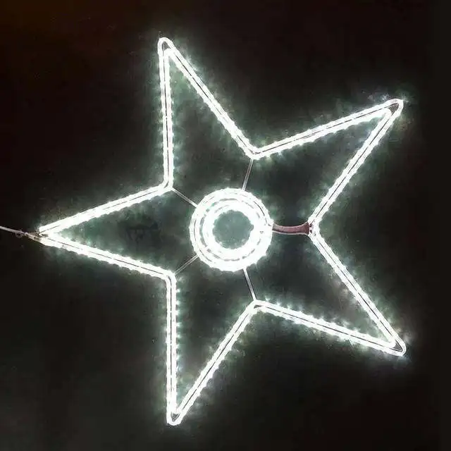 Christmas Holiday Decoration 2D Star Led Motif Decoration Light