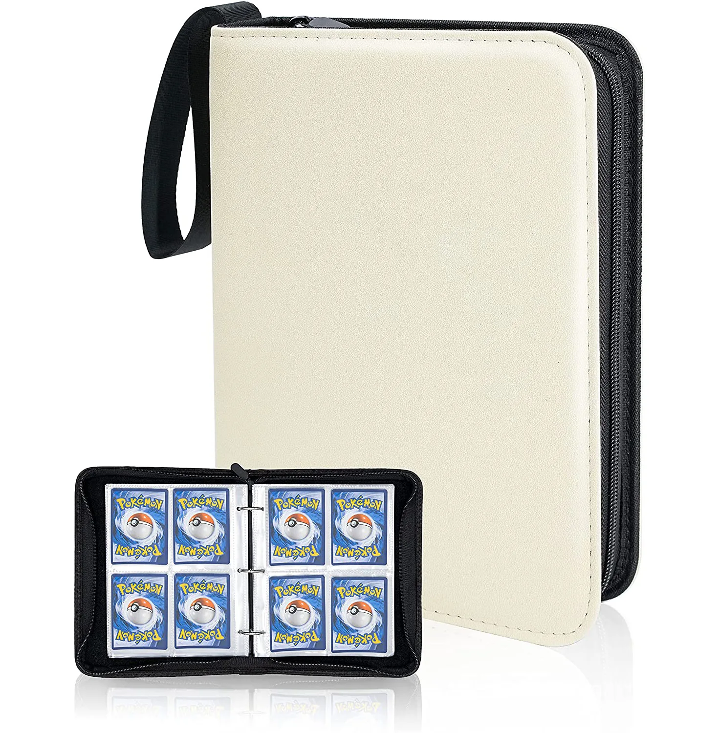 TCG Album Trading Card Binder Pookemon Binders MTG  4 Pocket Card Holder  Album With 400 Pockets pookemon Binders