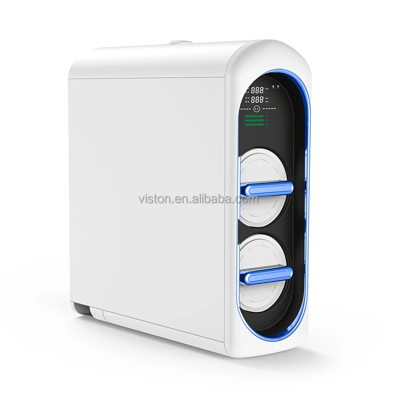 Пластиковый дозатор для очистки питьевой воды с сенсорным интерфейсом под раковиной