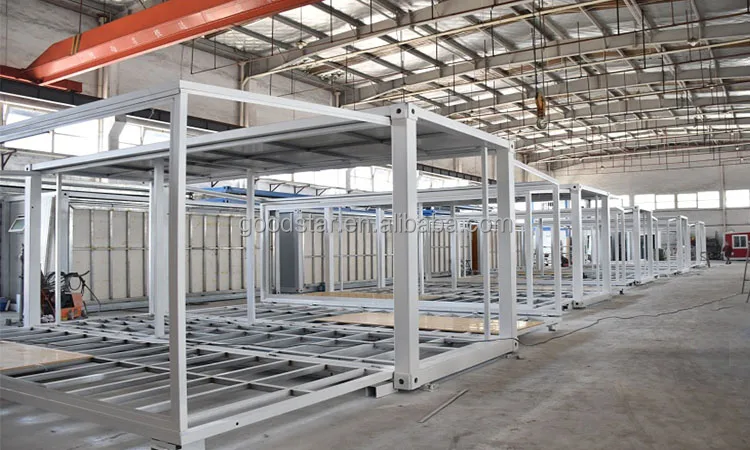 China mobile prefab container houses portable 20ft expandable modular container house