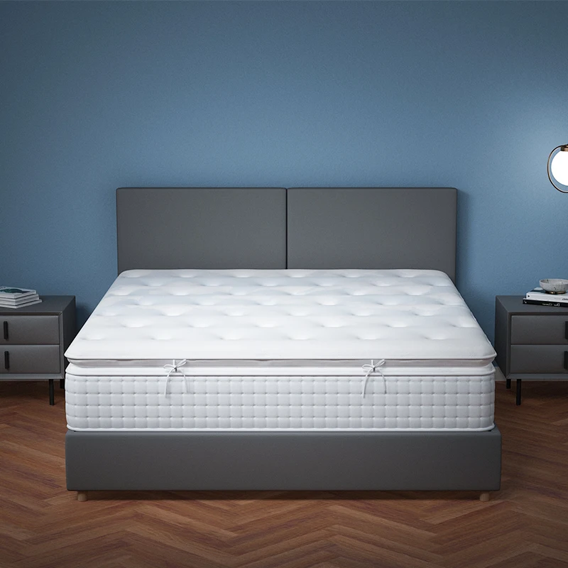 AIDI Professional Manufacturer OEM&ODM Hybrid Bonnell Latex Foam Bed Mattress Rolled Up King size Mattress In A Box