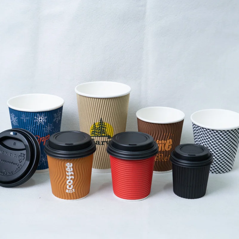 To go disposable high-quality triple layers coffee paper cup
