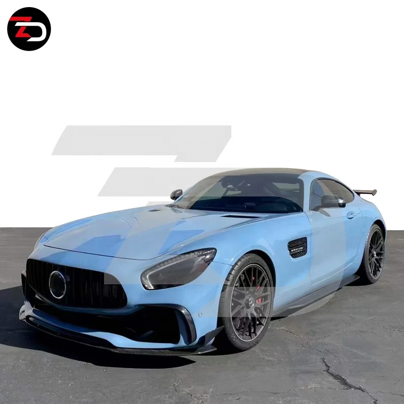 PD Normal style Front Bumper Diffuser Body Kit For AMG GT GTS GTR