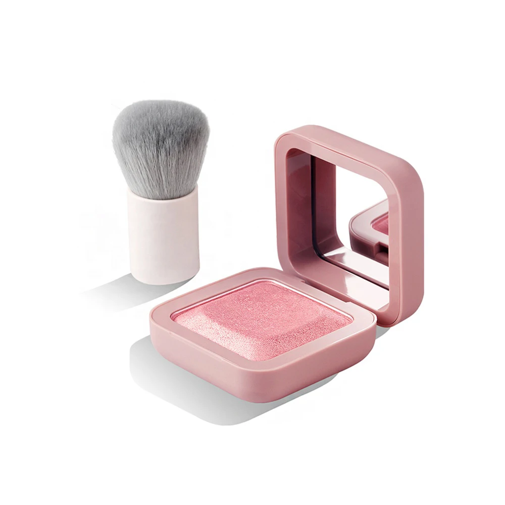 Custom Logo Private Label Makeup Perfect Facial Cheek Cosmetics Powder Blusher Palette Shimmer Waterproof Face Makeup Blush