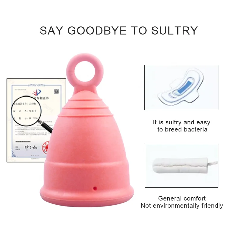 2022 Big Promotion Eco-friendly Feminine Care Silicone Menstruation Copa Menstrual Cup